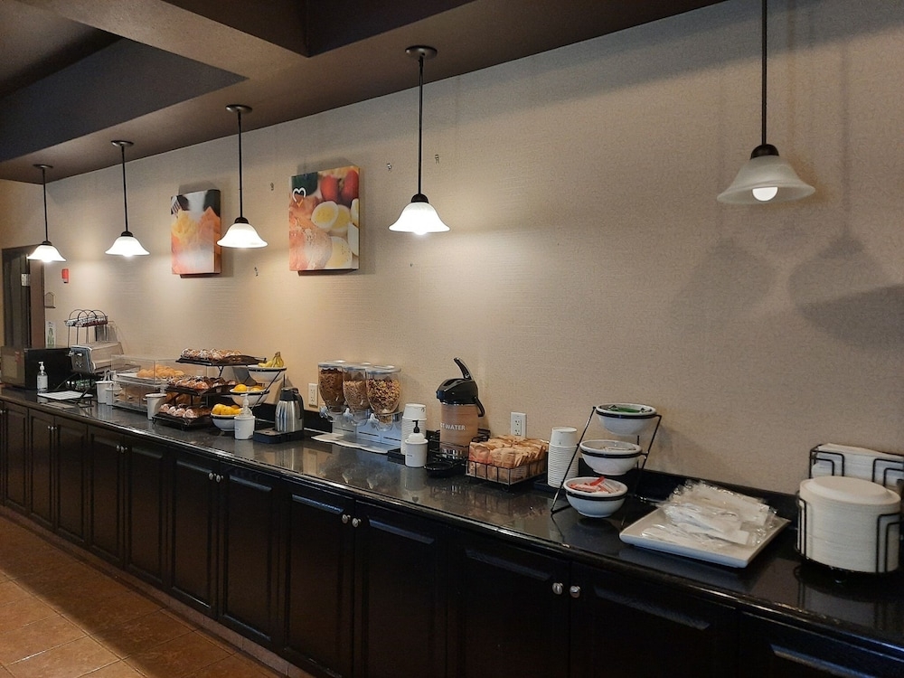 뷔페 아침 식사