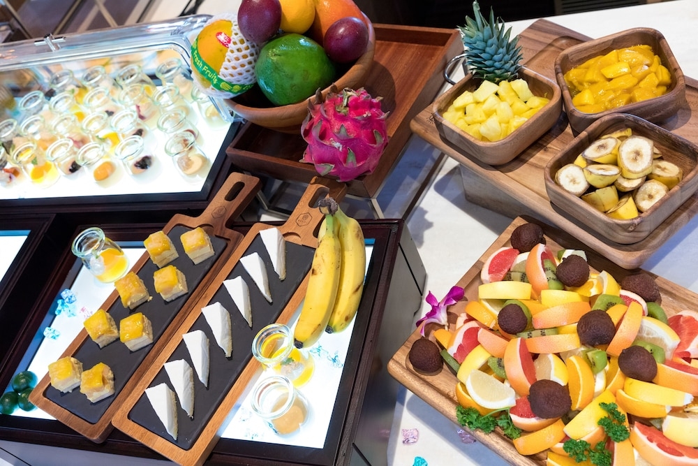 뷔페 아침 식사