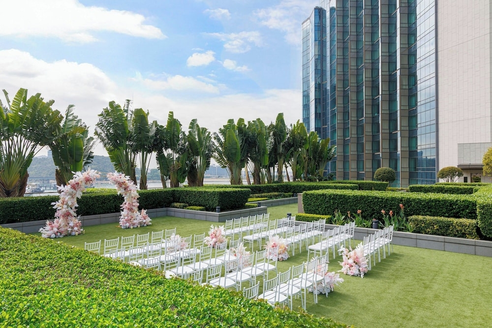 야외 결혼식 공간