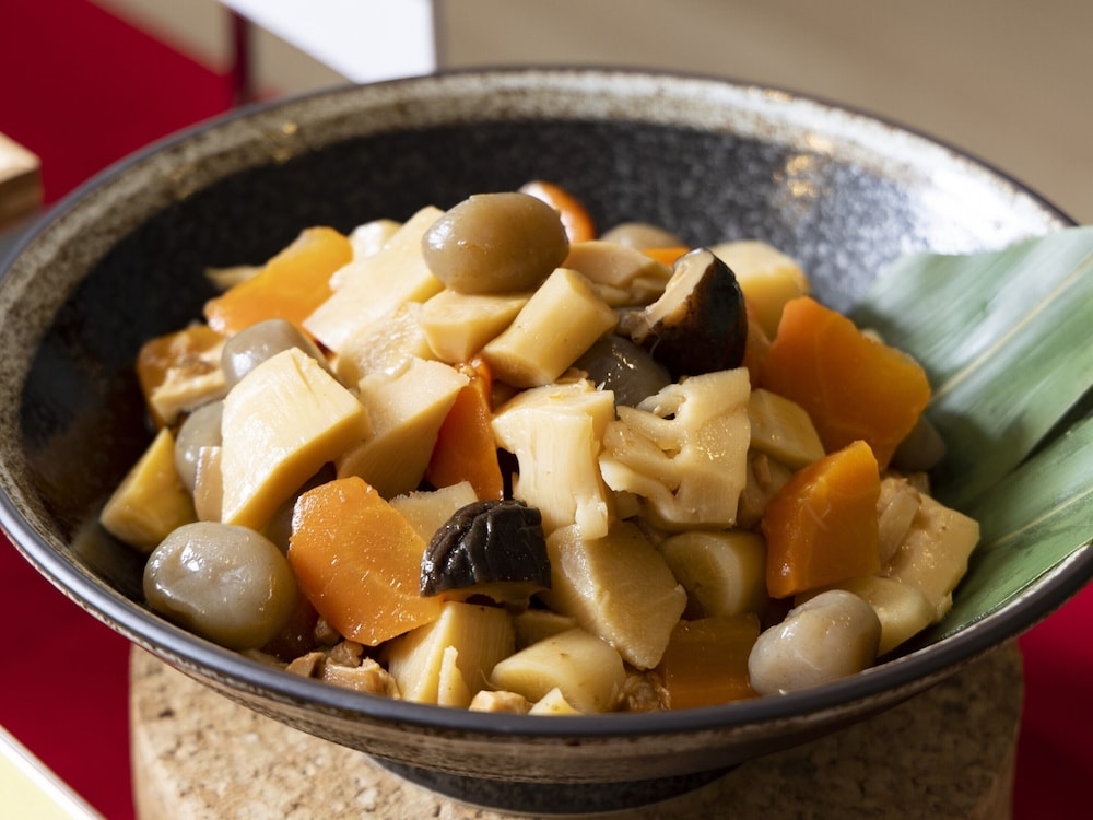 뷔페 아침 식사