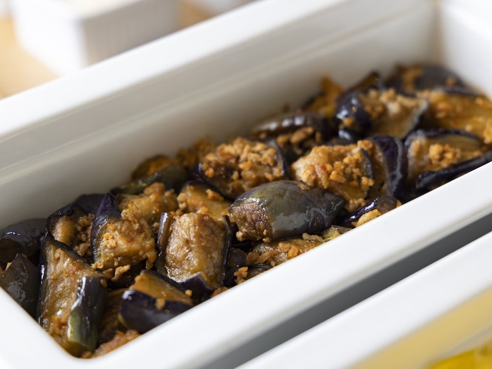 뷔페 아침 식사