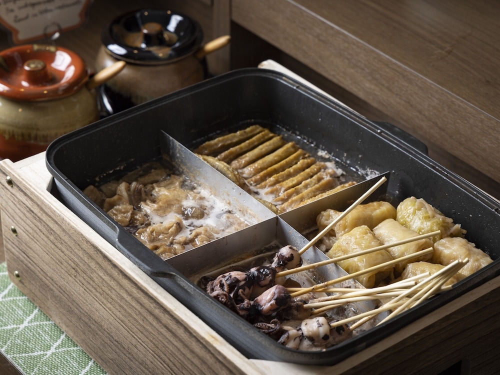 뷔페 아침 식사