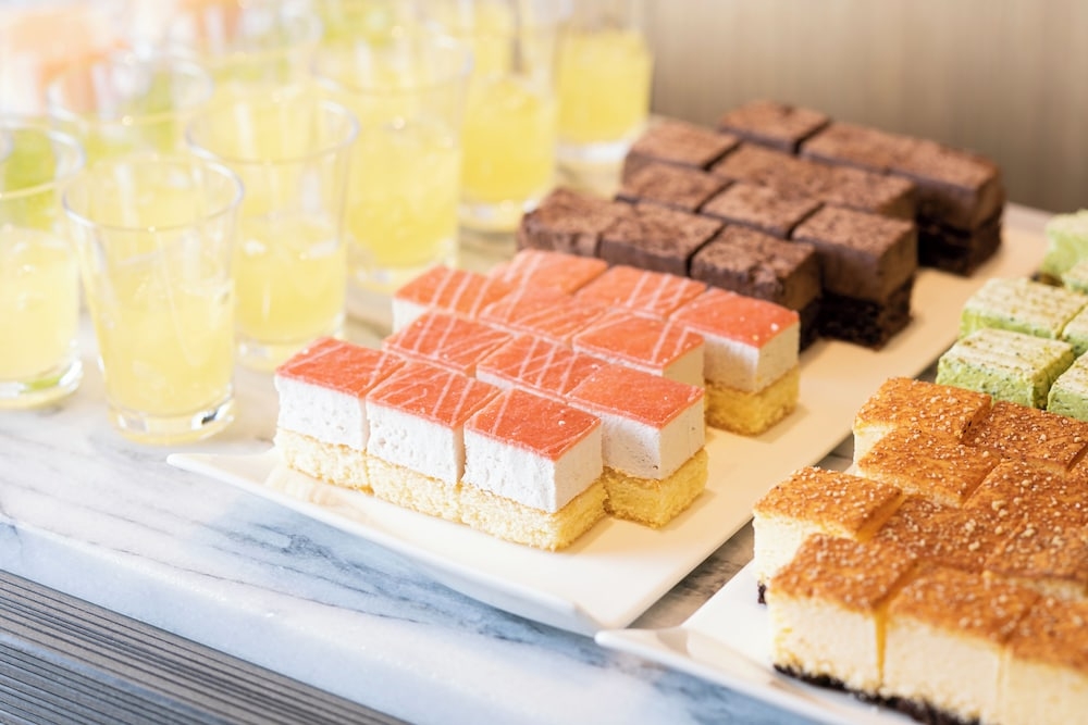 뷔페 아침 식사