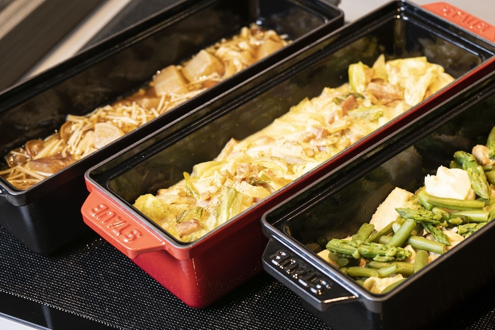 뷔페 아침 식사