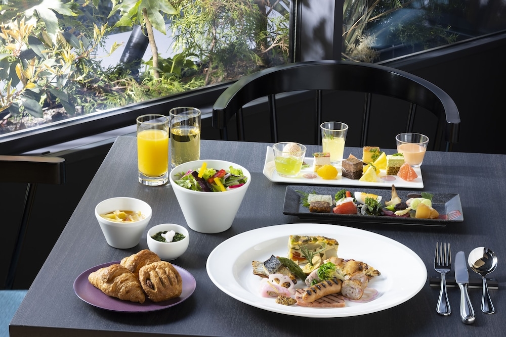 뷔페 아침 식사