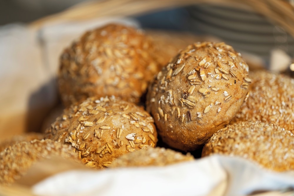 뷔페 아침 식사