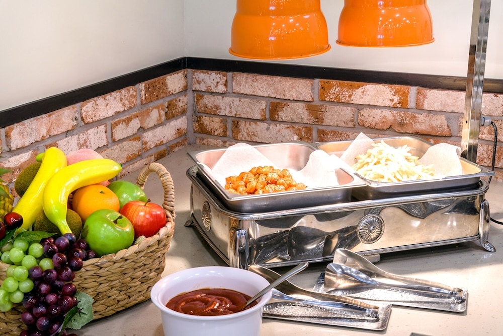 뷔페 아침 식사