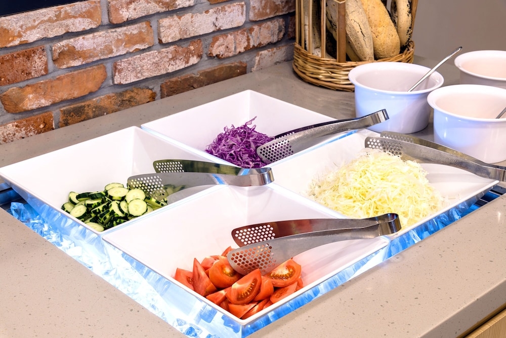 뷔페 아침 식사