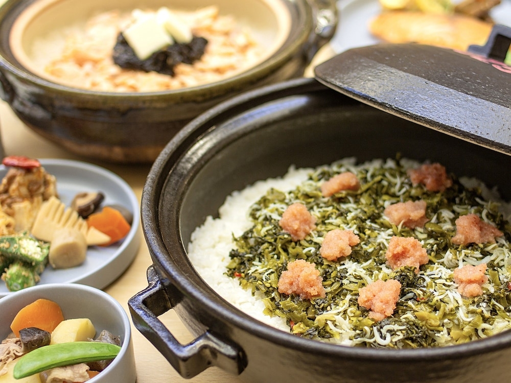 뷔페 아침 식사