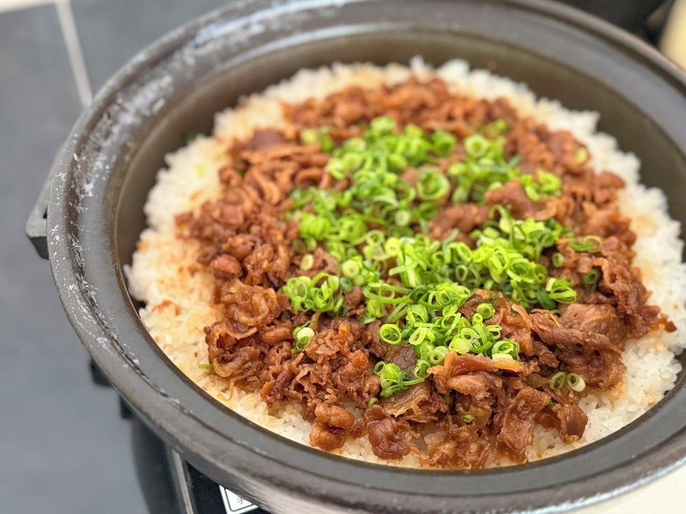 뷔페 아침 식사