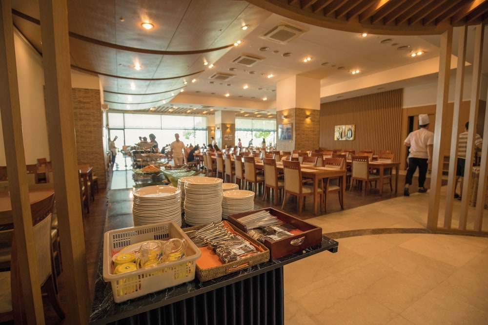 뷔페 아침 식사