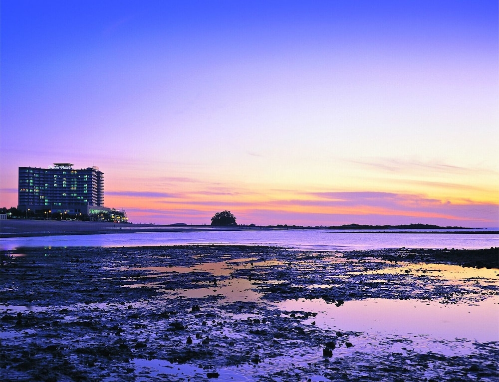 숙박 시설에서 보는 주변 전망