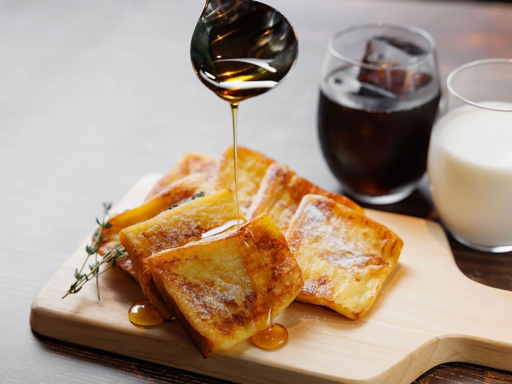 뷔페 아침 식사