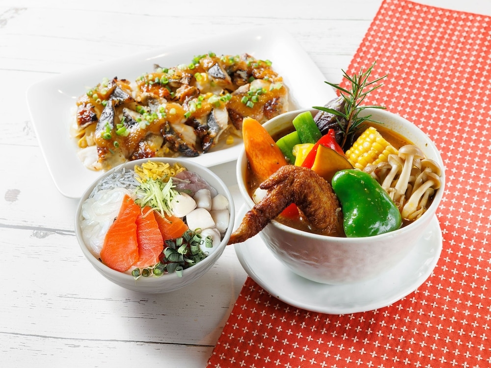 뷔페 아침 식사