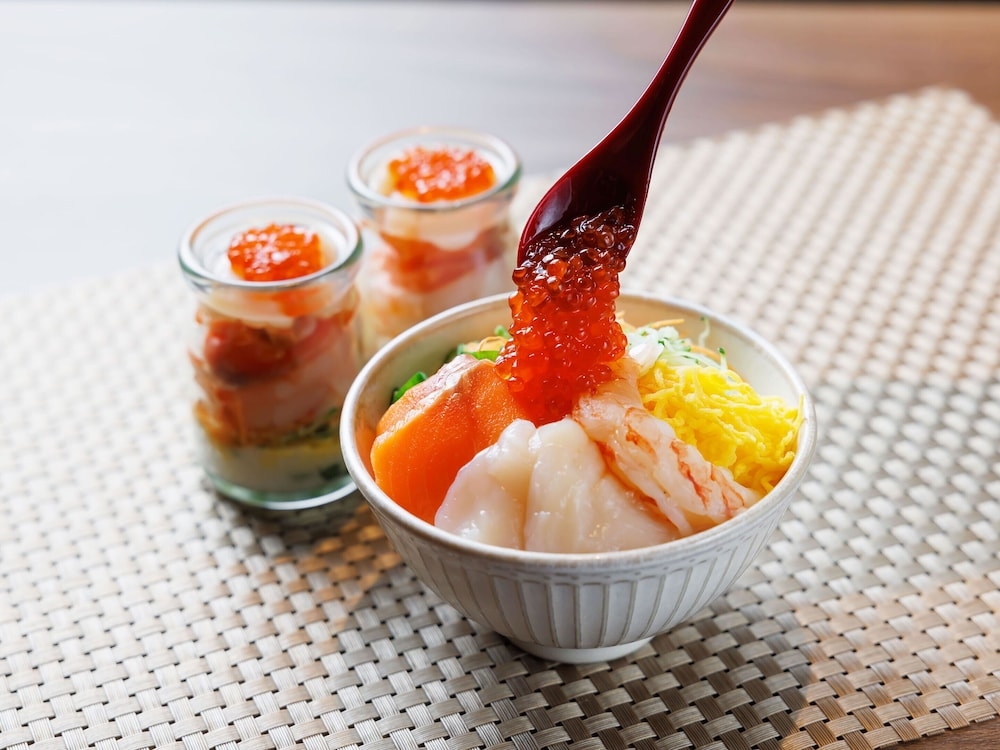 뷔페 아침 식사