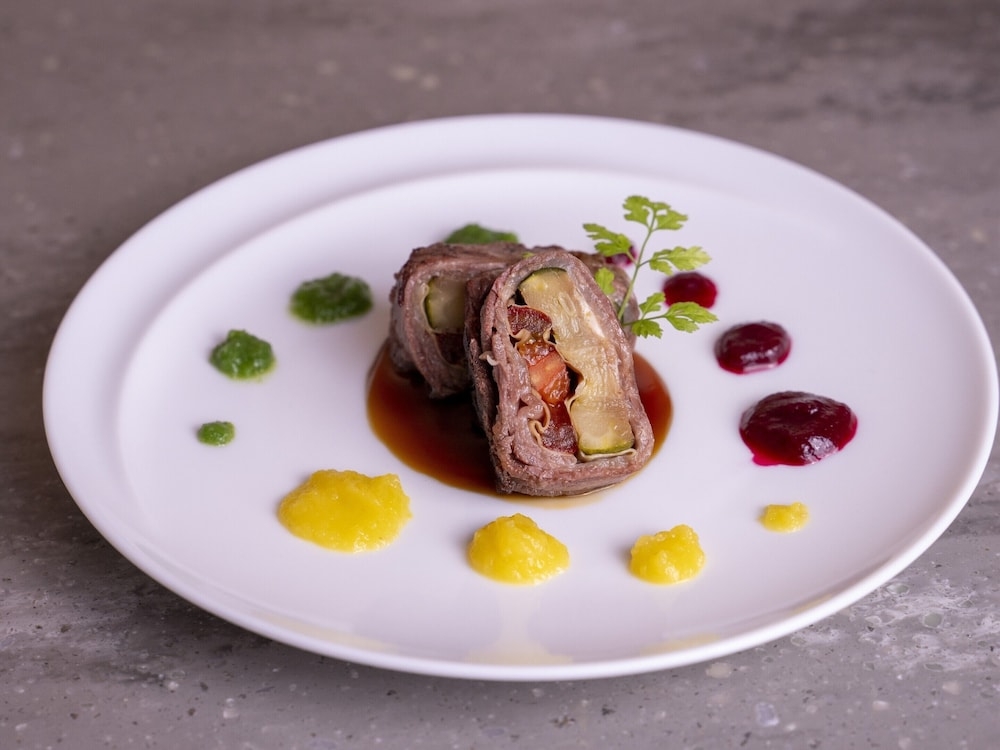 뷔페 아침 식사