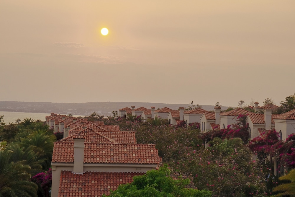 숙박 시설에서 보는 주변 전망