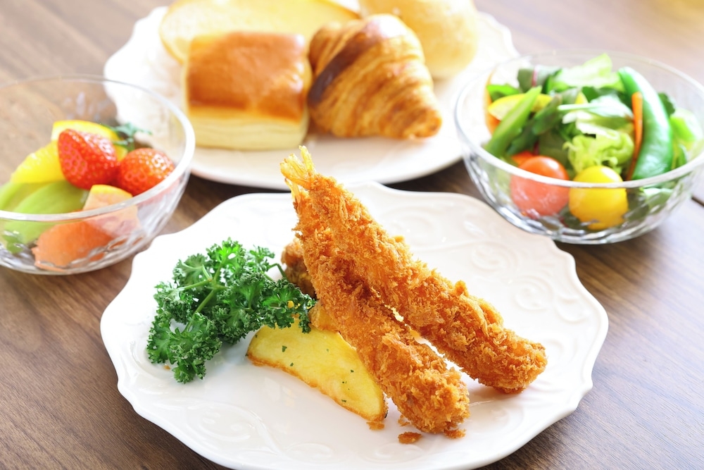 뷔페 아침 식사