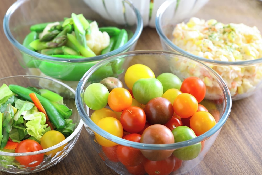 뷔페 아침 식사