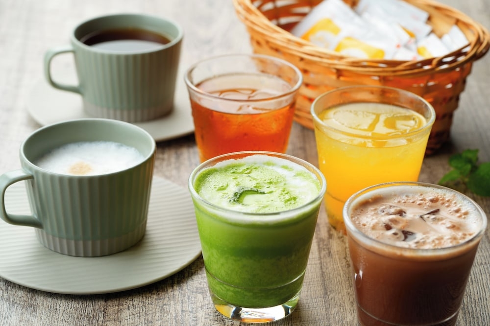 뷔페 아침 식사