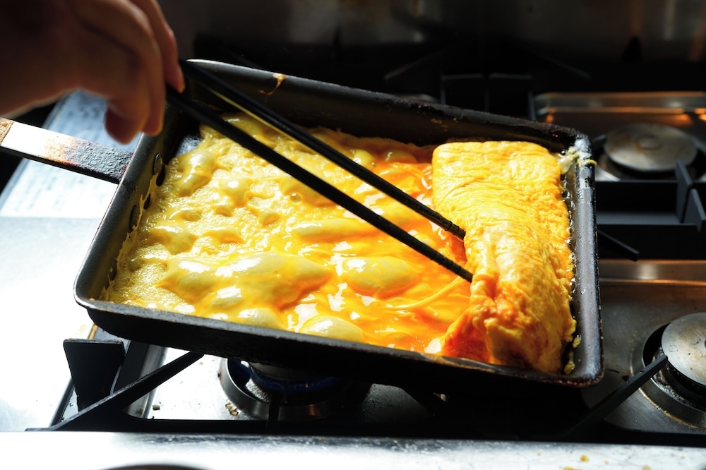 뷔페 아침 식사