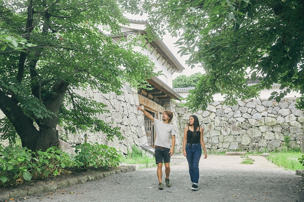 숙박 시설에서 보는 주변 전망