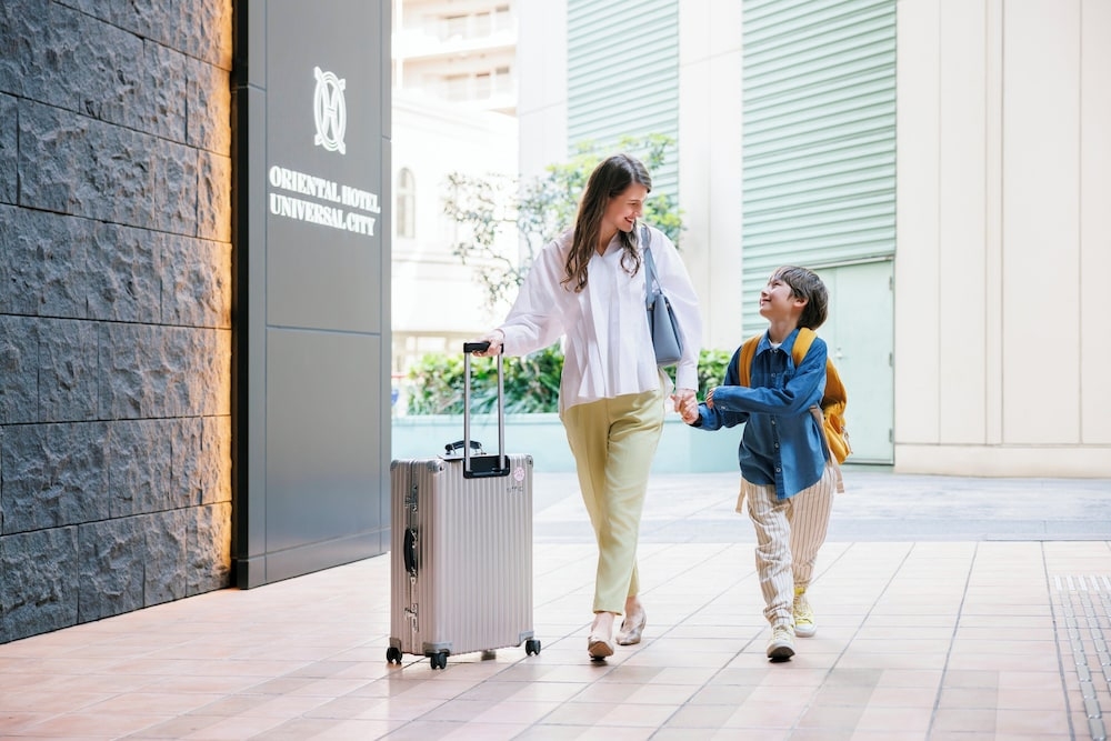 숙박 시설 입구