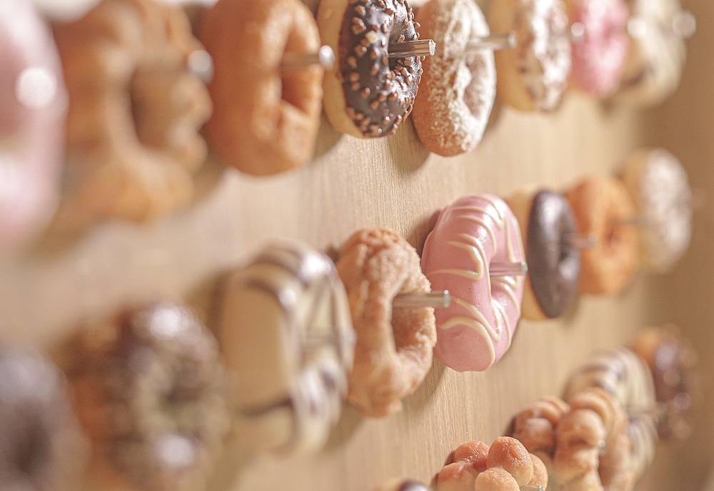 뷔페 아침 식사