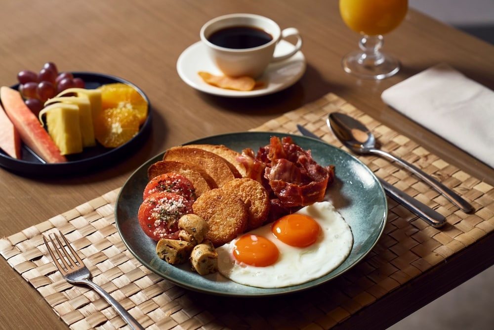 뷔페 아침 식사