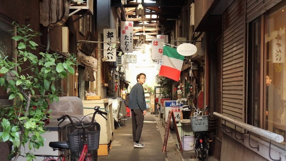 숙박 시설에서 보는 주변 전망