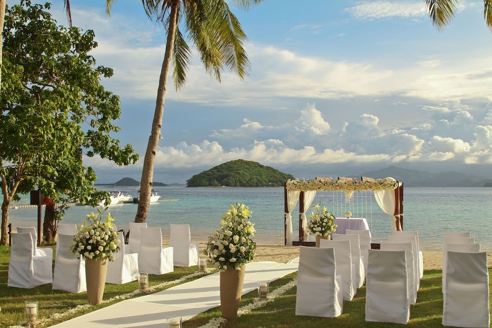 야외 결혼식 공간