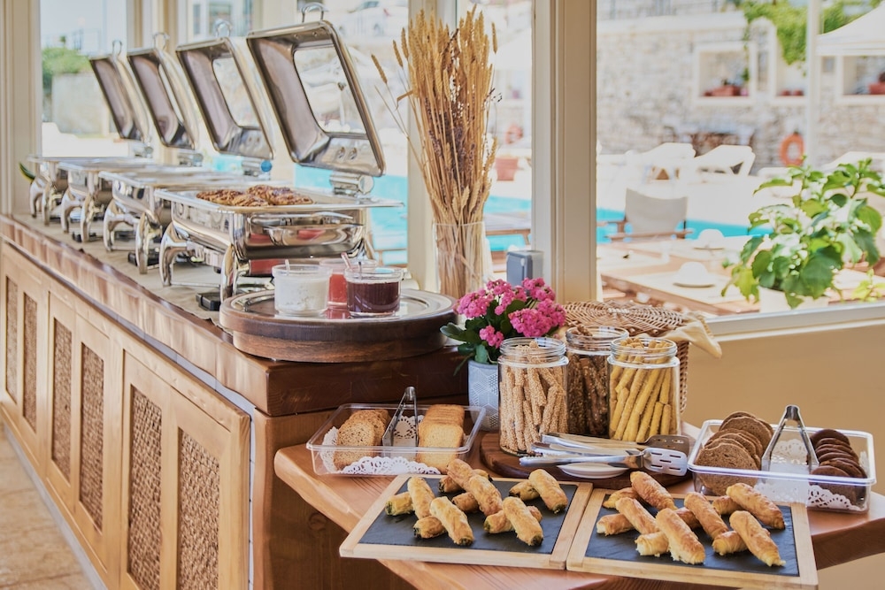 뷔페 아침 식사