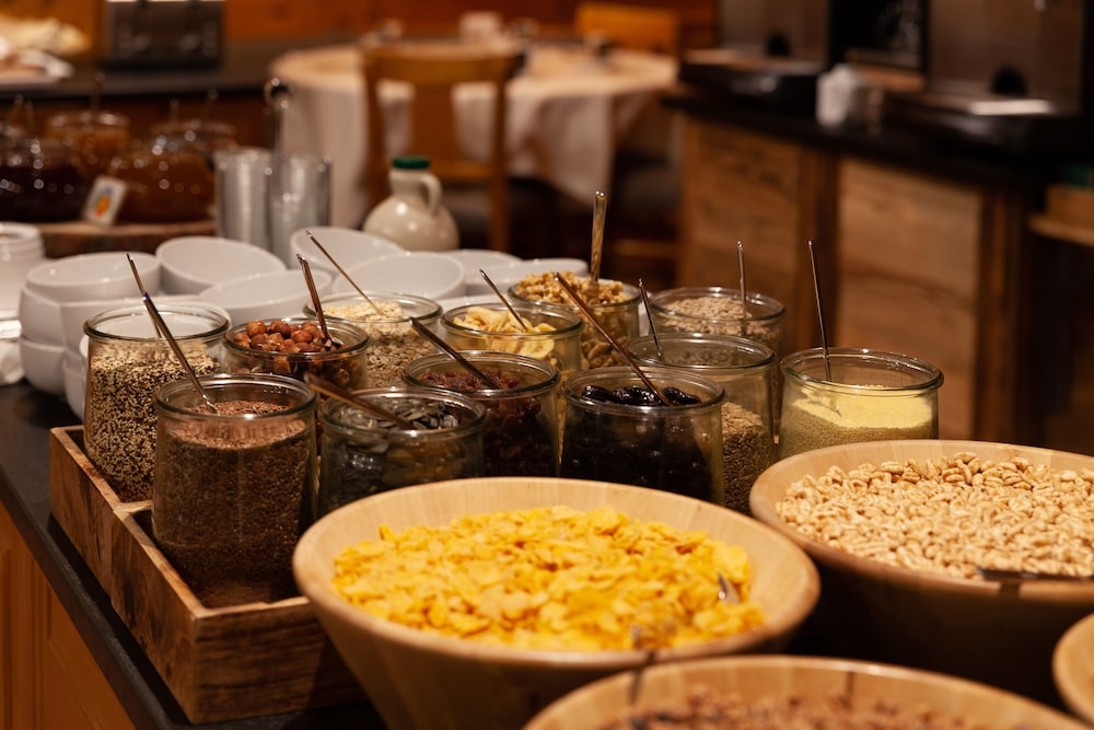 뷔페 아침 식사