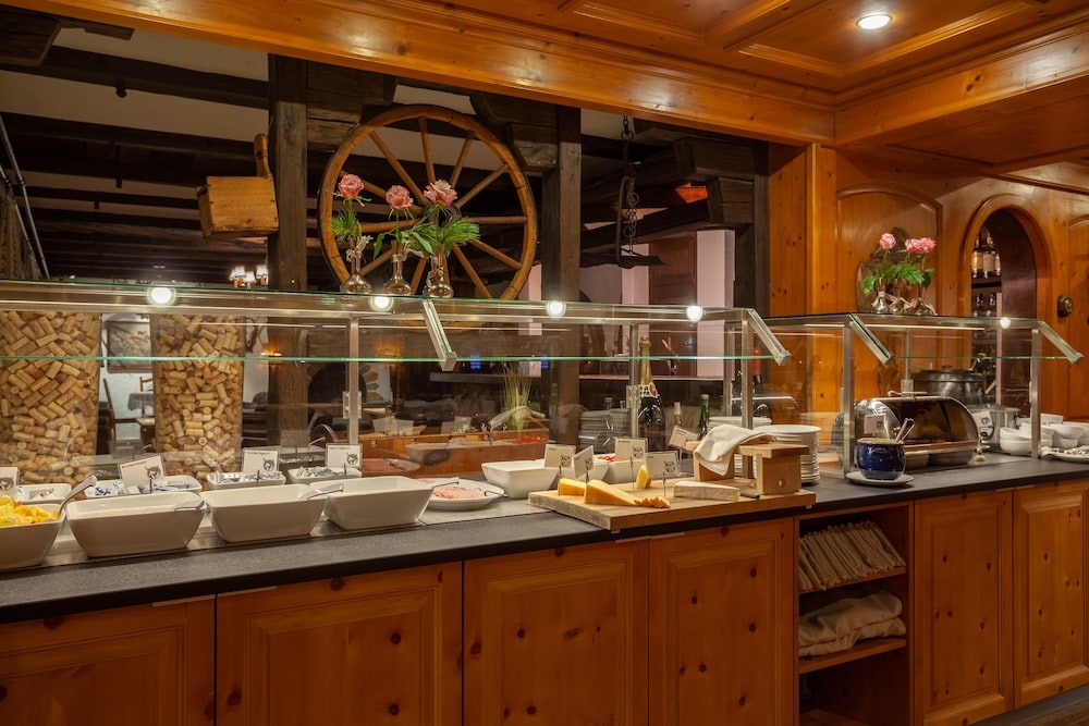 뷔페 아침 식사