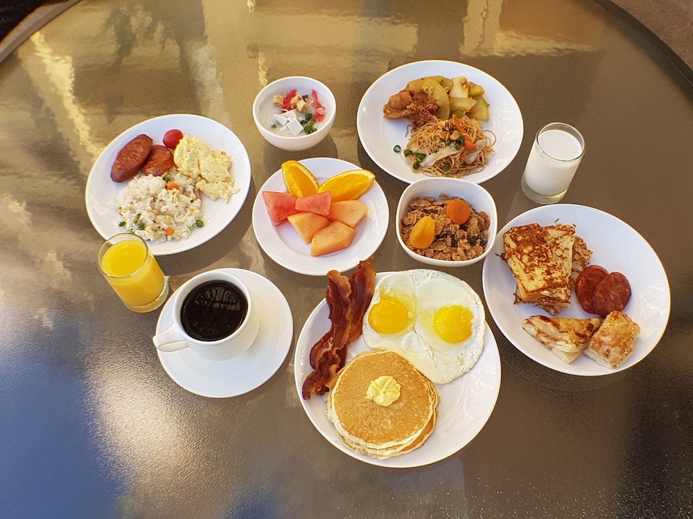 뷔페 아침 식사