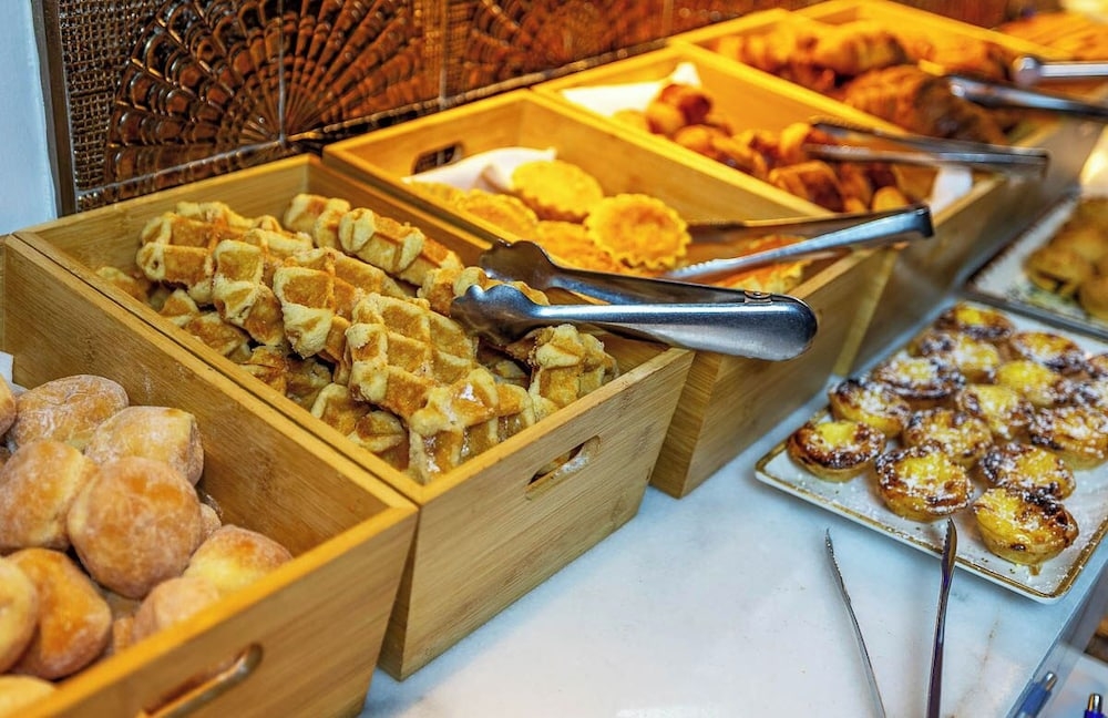 뷔페 아침 식사