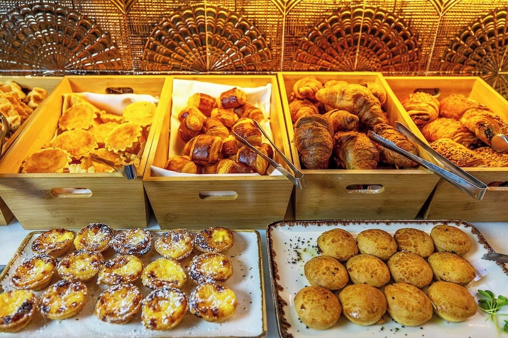 뷔페 아침 식사