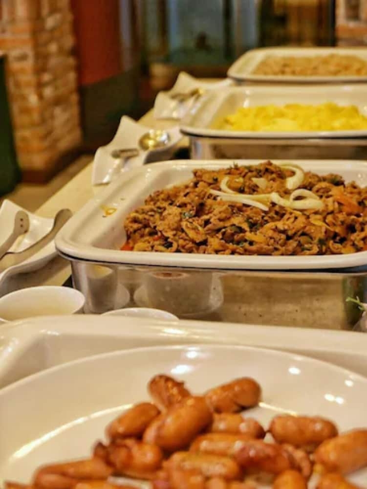 뷔페 아침 식사