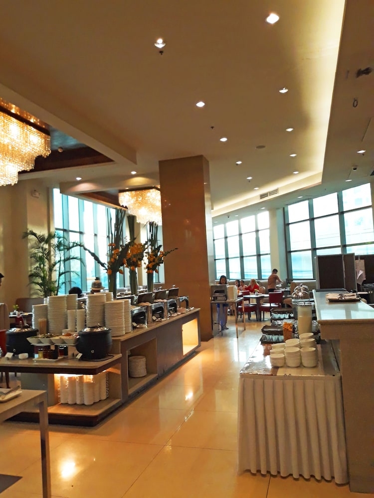 뷔페 아침 식사