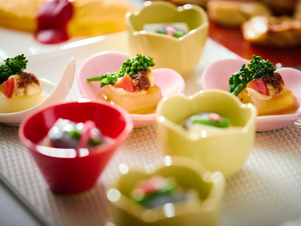 뷔페 아침 식사