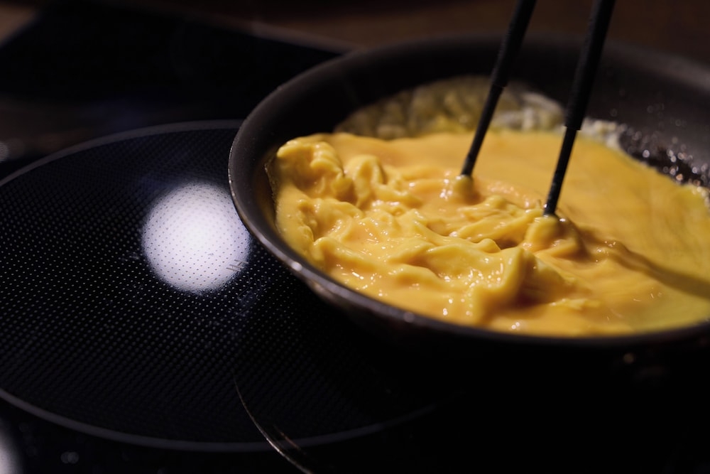 뷔페 아침 식사