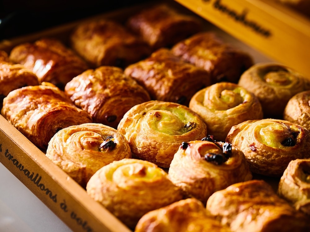 뷔페 아침 식사