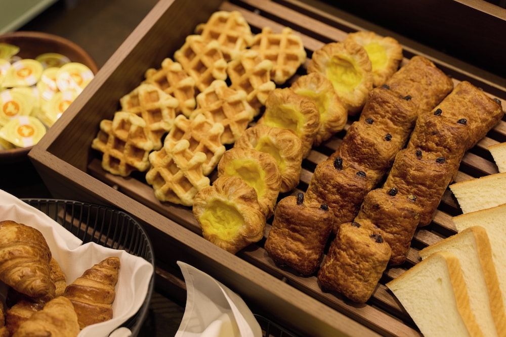 뷔페 아침 식사