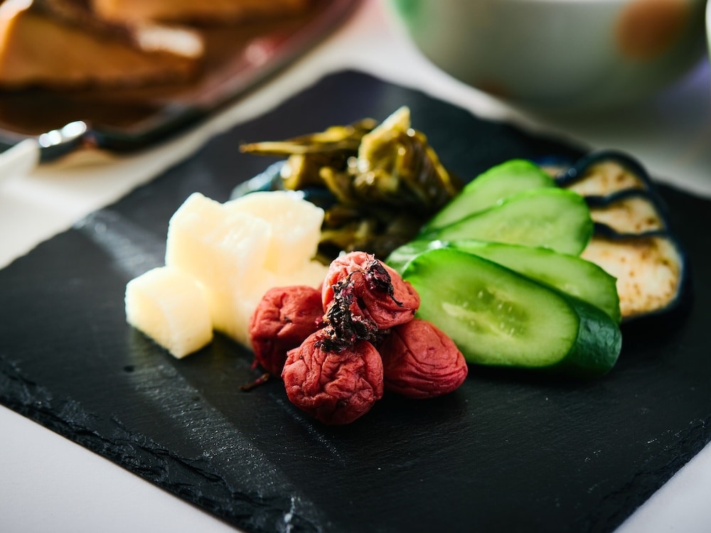 뷔페 아침 식사