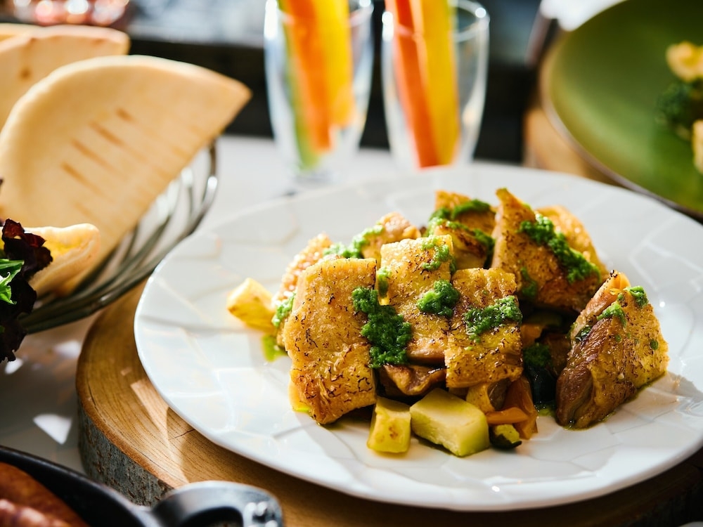 뷔페 아침 식사