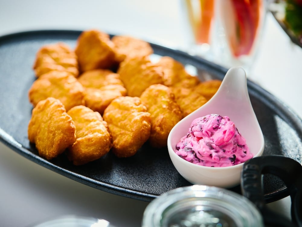 뷔페 아침 식사