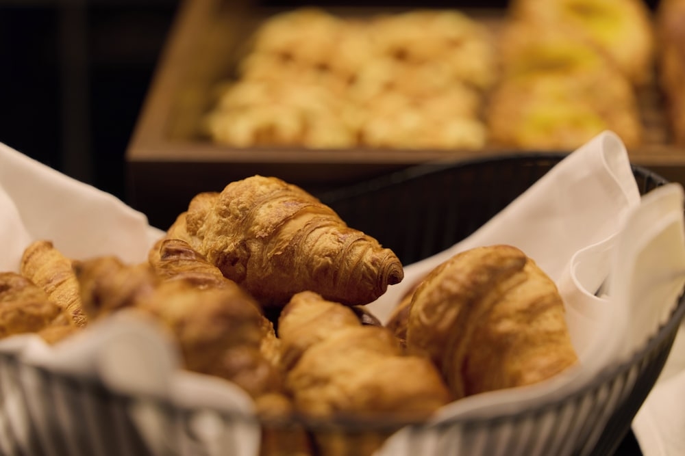 뷔페 아침 식사