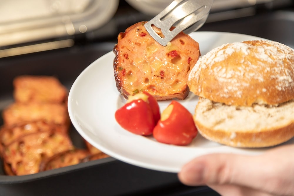 뷔페 아침 식사