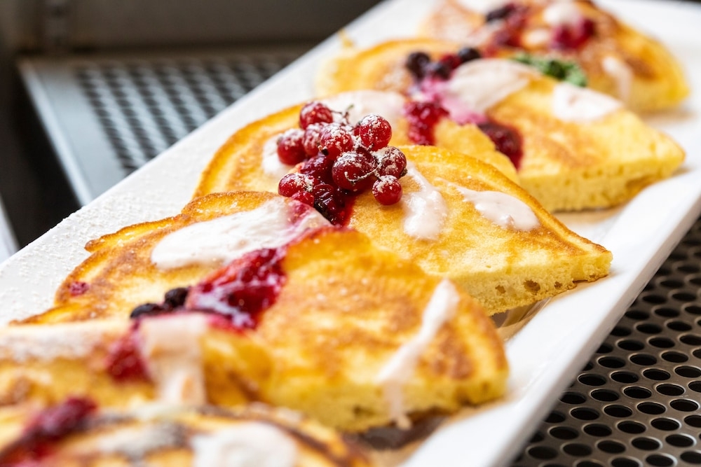 뷔페 아침 식사