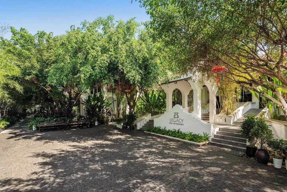 숙박 시설 입구